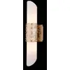 Image de Maytoni Applique tubulaire en verre Venera dorée