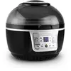 Image de KLARSTEIN VitAir Turbo - Friteuse électrique sans huile, air fryer, Sans huile, Capacité de cuisson de 9L, Chauffage infrarouge halogène, 1400W, 50-230 ° C, Minuterie, Ecran LCD, Noir-gris
