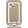 Image de Etui avec cordon WOODCESSORIES iPhone 13 mini Tour de cou gris