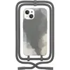 Image de Coque avec cordon WOODCESSORIES iPhone 13 mini Tour de cou gris foncé