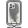 Image de Coque avec cordon WOODCESSORIES iPhone 13 Pro Tour de cou gris foncé