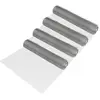 Image de pro.tec 4 Rouleaux de Grillage Métallique pour Clôture Polyvalent Grille Découpable Écologique Durable en Acier Galvanisé 100 cm x 25 m Gris