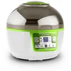 Image de KLARSTEIN VitAir Turbo - Friteuse électrique sans huile, air fryer, Sans huile, Capacité de cuisson de 9L, Chauffage infrarouge halogène, 1400W , 50-230 ° C, Minuterie, Ecran LCD, Vert-blanc