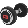 Image de Gorilla Sports® Haltères - Poids de 2,5-50 kg, Individuel/Ensemble, Fonte Caoutchouc, Chromé, Antidérapante - Haltères Courts, Dumbbell, Musculation, Entraînement, pour Fitness, Équipement de Gym