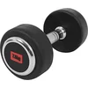 Image de Gorilla Sports® Haltères - Poids de 2,5-50 kg, Individuel/Ensemble, Fonte Caoutchouc, Chromé, Antidérapante - Haltères Courts, Dumbbell, Musculation, Entraînement, pour Fitness, Équipement de Gym