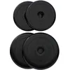 Image de GORILLA SPORTS® Disques de Poids - Individuel/Ensemble, 1,25kg, 2kg, 2,5kg, 5kg, 10kg, 15kg, 20kg, 25kg, 27,5kg, 30kg, Ø 30/31mm, Noir - Disques d'Haltères, pour Musculation, Fitness, Domicile, Gym
