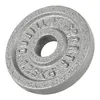 Image de GORILLA SPORTS® Disques de Poids - Individuel/Ensemble 0,5kg, 1,25kg, 2,5kg, 5kg, 10kg, 15kg, 20kg, 25kg, 30kg, en Fonte, Ø 30mm, Argent/Noir - Disques d'Haltères, Musculation, Fitness, Haltérophilie