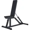 Image de GORILLA SPORTS® Banc de Musculation - Réglable en 7 Positions, Max. 200kg, Noir/Blanc - Banc d'Haltérophilie, Multifonction, pour Complet du Corps, Entraînement, Abdominaux, Fitness, Gym Équipement