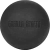 Image de GORILLA SPORTS® Balle de Fascia - Ø 6cm, pour Auto-Massage, Robuste, en Silicone, Noir - Balle de Massage, Boule de Fascias, Entraînement, Physiothérapie, Muscle, Dos et Jambes, Pilates, Fitness, Yoga