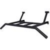 Image de GORILLA SPORTS® Barre de Traction Murale - Montage, Plusieurs Poignées, Multiprise, Charge Max 150kg, Acier, Noir - Multi-Grip Pull Up Bar, Barre Fitness Fixation, Entraînement, Exercice, Musculation
