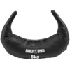 Image de GORILLA SPORTS® Sac Sable Bulgare - Poids 5/8/12/17/22,5kg, 5 Boucles, en Cuir Synthétique, Noir - Sac Puissance, Musculation, Sandbag, Entraînement Force, Fitness, Boxe, Gym
