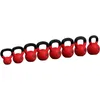 Image de GORILLA SPORTS® Kettlebell - Poids de 2 à 32 kg, Individuel/Ensemble, avec Poignée, Fonte, Revêtement en Vinyle - Bouilloire de Poids, Haltère à Boule, Musculation, Entraînement, pour Fitness, Gym