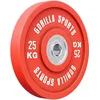 Image de GORILLA SPORTS®Disque Olympique - Plaque en Fonte Simple 5-25kg, Ø 50/51mm, Caoutchoutée - Poids, Disque Musculation, Sport Musculation, Fitness