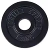 Image de Disques de poids en fonte noire/argent - De 0,5 KG à 30 KG
