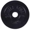 Image de Disques de poids en fonte noire/argent - De 0,5 KG à 30 KG
