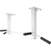 Image de GORILLA SPORTS® Barres Traction Plafond - à 5 Poignées Antidérapante, Matériel Montage, Charge Max 350kg, Acier, Noir/Blanc   Multi-Grip Pull Up Bar, Barre Fitness Fixation, Musculation, Exercice