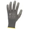 Image de STIER Gants de montage polyester avec revêtement PU, gris, taille 11 12 pièces