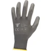 Image de Gants de montage polyester STIER avec revêtement PU, gris, taille 11