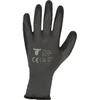 Image de Gants de montage Flex Grip STIER avec revêtement en latex naturel, gris/noirs, taille 8