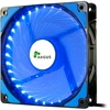 Image de L-12025 Boitier PC Ventilateur 12 cm Noir, Bleu ventilateur de boîtier