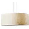 Image de Suspension LeuchtNatur Discus 35 cm, feuilles blanches