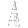 Image de Spetebo Sapin de Noël en métal design pour décorations - 100 cm - Arbre de Noël artificiel en forme de sapin noir