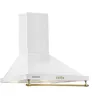 Image de Klarstein Montblanc 60 - Hotte - hotte décorative - largeur : 60 cm - profondeur : 50 cm - extraction et recirculation (avec kit de recirculation supplémentaire) - blanc en occasion ou reconditionné