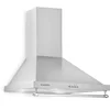 Image de KLARSTEIN Montblanc 60 - Hotte cuisine sans evacuation, Hotte pas cher, extraction/circulation, 3 niveaux, max. 610 m³/h, fixation murale, filtre à graisse aluminium - argent
