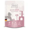 Image de MjAMjAM - Nourriture Humide Premium pour Chats - Quetschie - Savoureuses crevettes au Poulet juteux, 1 Paquet (1 x 300g), sans céréales avec de la Viande supplémentaire