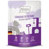 Image de MjAMjAM - Nourriture humide premium pour chats - Quetschie - viande de dindon savoureuse accompagnée de délicieuses carottes, 1 paquet (1 x 300g), sans céréales avec un supplément de viande