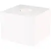 Image de lampe à poser Segula Cozy, hêtre blanc, forme cubique, E27