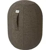 Image de VLUV® KAPSUL STOV Capsule d'équilibre [Respirante avec poignée de transport et protection contre le roulement] Housse en tissu lavable | Tabouret ergonomique | Tabouret de bureau | Tabouret pivotant |