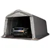 Image de TOOLPORT Tente-Garage env. 3,3x6m PVC PRIMEtex 2300 Haute densité Anti-feu abri Garage, Tente de Stockage Gris