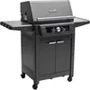 Image de Barbecue gaz CHAR BROIL Evolve, sur chariot, 2 brûleurs, thermostat digital, surface de cuisson 63 x 43 cm