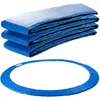 Image de Arebos Coussin de Protection pour Trampoline de Remplacement | Trampoline Couverture Rembourrage | résistant aux intempéries et UV | Bleu 366 cm