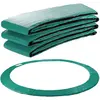 Image de Arebos Coussin de Protection pour Trampoline de Remplacement | Trampoline Couverture Rembourrage | résistant aux intempéries et UV | Anti-déchirure | Vert 366 cm