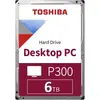Image de Toshiba Bulk P300 Performance Hard Drive 6To 128MB 3.5inch