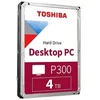 Image de TOSHIBA EUROPE P300 4TB SATA 5400 RPM 3.5inch Bulk Desktop PC HDD