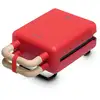 Image de Gaufrier croque-monsieur 600 W KG2006-2 rouge ADE