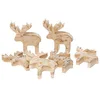 Image de EDUPLAY 310275 Lot de 6 rondelles en bois naturel de bouleau chinois, 6 x 7 x 1 cm, couleur naturelle