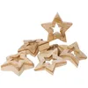Image de Eduplay ensemble de jouets étoiles en bois - disques en bois naturel 6 pièces