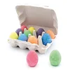Image de EDUPLAY 130303 Lot de 12 craies de peinture pour oeufs de Pâques dans un carton solide en forme d'oeuf Idéal pour Pâques comme cadeau de Pâques Multicolore