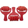 Image de EDUPLAY 370002 Lot de 3 rouleaux à motifs Rouge/rouge