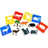 Image de EDUPLAY Pochoir animaux de la forêt