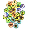 Image de EDUPLAY 370142 Lot de 30 yeux de dragon multicolores