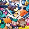 Image de EDUPLAY 370154 Moules en coquille de noix de coco multicolores (250 g)