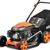 Image de FUXTEC Tondeuse Thermique poussée FX-RM4646ECO - Tres Bon Rapport qualité-Prix - Easy Clean 3en1 Largeur de Coupe 46cm - bac de ramassage 50L