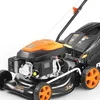 Image de FUXTEC Tondeuse Thermique autotractée FX-RM4346 - Easy Clean 3en1 - Tondeuse à Gazon avec Traction arrière et Fonction Mulching - Largeur de Coupe 43cm - 40L de capacité de ramassage