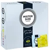 Image de MISTER SIZE Préservatifs Ultra fins (Très Fins et Extra Lubrifiés) / Préservatifs Hommes Fins à Votre Taille 49 mm, Paquet de 36, Préservatifs Hommes Entièrement en Latex de Caoutchouc Naturel