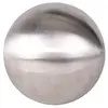 Image de Spetebo Boule décorative en Acier Inoxydable brossé Mat 20 cm argenté